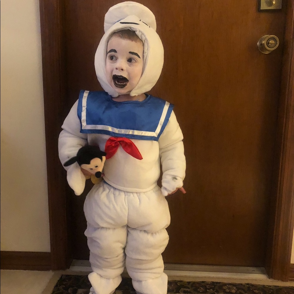 Boys size 2/3 marshmallow stay puff costume